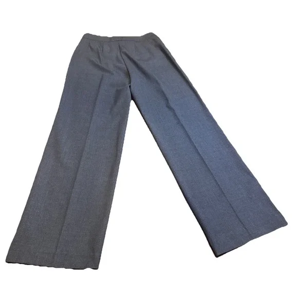 Eddie Bauer Size 6 Wool Blend Stretch Career Pants Charcoal Trousers Singapore - Picture 6 of 6